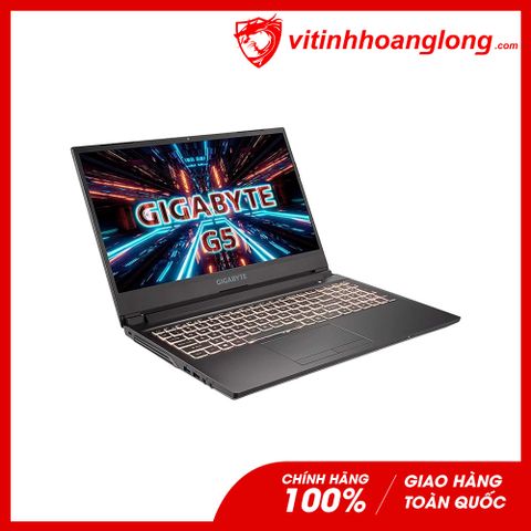  Laptop Gigabyte G5 KC-5S11130SH: i5 10500H, VGA RTX 3060 6G, Ram 16G, SSD NVMe 512G, Win10, RGB Keyboard, 15.6 inch FHD IPS 144Hz (Đen) 