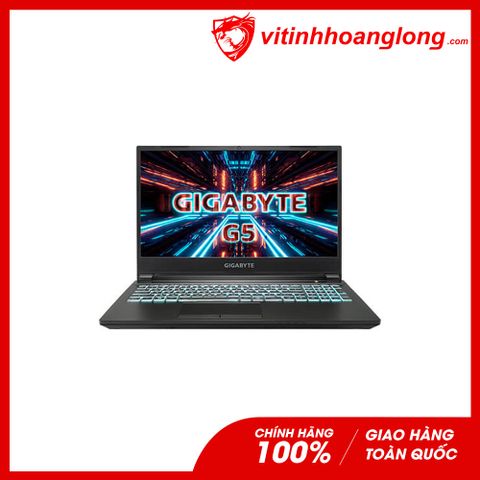  Laptop Gigabyte G5 KC-5S11130SB: i5 10500H, VGA RTX 3060 6G, Ram 16G, SSD NVMe 512G, Win11, RGB Keyboard, 15.6 inch FHD IPS 144Hz (Đen) 
