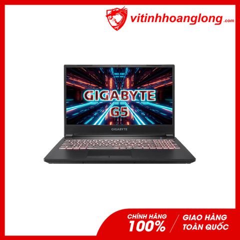  Laptop Gigabyte G5 (GD-51S1123SO): i5-11400H, VGA RTX 3050, 4GB, Ram 16G, SSD 512GB, Win 11, 15.6 inch FHD 144Hz (Đen) 