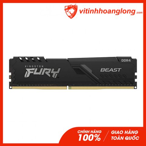  Ram PC DDR4 Kingston 16G Bus 3200 Fury Beast (1x 16GB) (KF432C16BB1/16) 