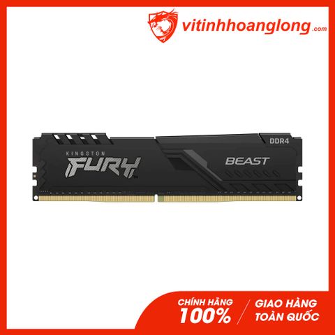  Ram PC DDR4 Kingston 8G Bus 2666 Fury Beast (1x 8GB) (KF426C16BB/8) 