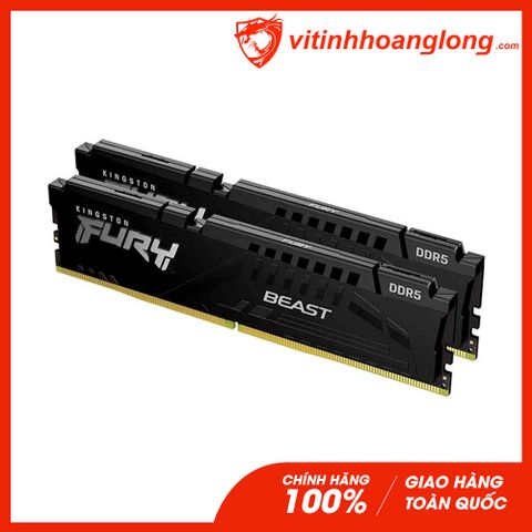  Ram PC DDR5 Kingston 32G/5200 Fury Beast (2x 16GB) (KF552C40BBK2-32) 