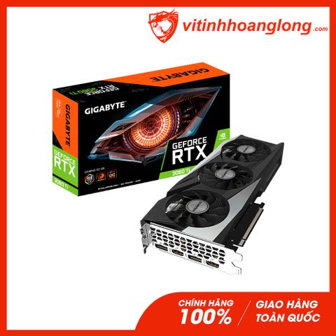  Card màn hình VGA Gigabyte GeForce RTX 3060Ti GAMING OC 8GB (rev. 2.0) (GV-N306TGAMING OC-8GD) 