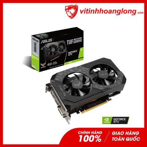  Card màn hình VGA Asus Geforce GTX 1650 TUF Gaming 4GB Edition GDDR6 (TUF-GTX1650-4GD6-P-GAMING) 