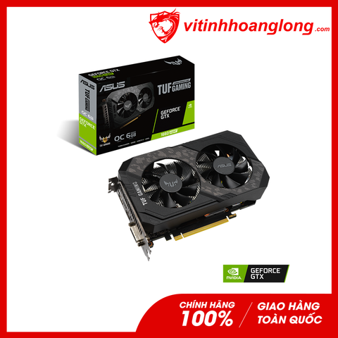  Card màn hình VGA Asus Geforce GTX 1660 Super 6GB TUF Gaming OC 2 Fan (TUF-GTX1660S-O6G-GAMING) 