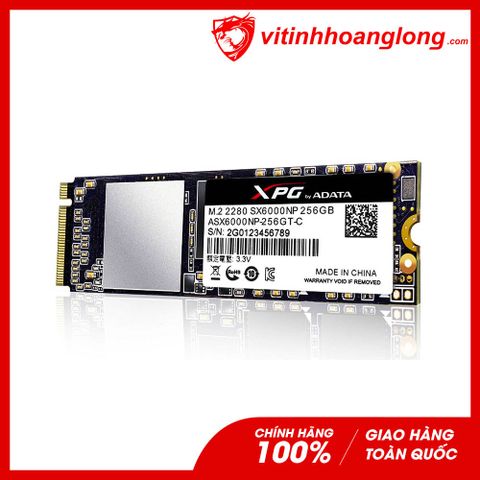  Ổ cứng SSD ADATA XPG SX6000 Lite 256GB NVMe M.2 2280 PCIe - HÀNG NEW - BH 36T 