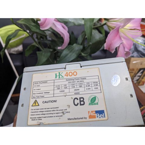  Nguồn Máy Tính Acbel HK+ 400W - PSU Hàng cũ Giá Rẻ 