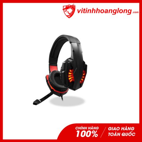  Tai nghe Soundmax AH 315 Gaming Đen Đỏ 