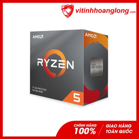  CPU AMD Ryzen 5 3600 ( 3.6 GHz, 6 Nhân 12 Luồng, Cache 35MB, Socket AM4, 65W ) + Wraith Stealth Cooler 