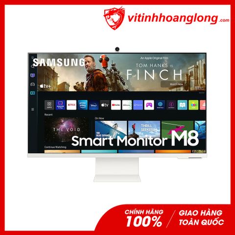  Màn hình máy tính Samsung 32 Inch Smart Monitor M8 LS32BM801UEXXV FHD VA 4ms 60Hz Chính Hãng 