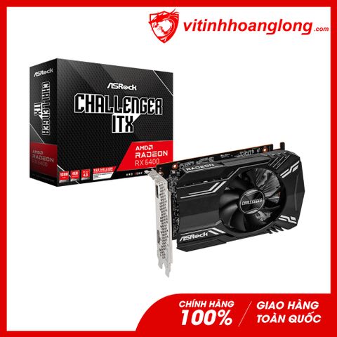  Card màn hình VGA Asrock RX 6400 CLI 4G 