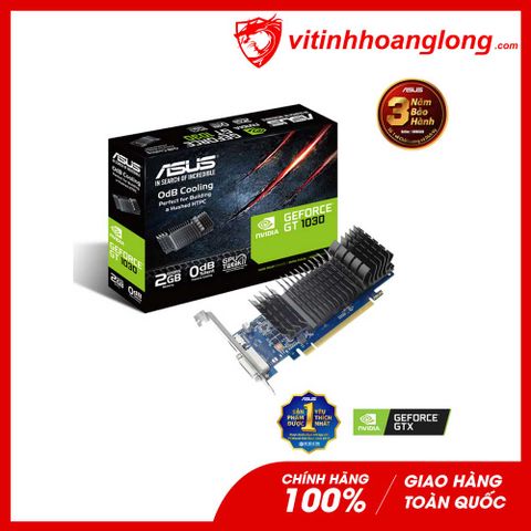  Card màn hình VGA Asus Geforce GT 1030 2GB GDDR5 Silent BRK (GT1030-SL-2G-BRK) 