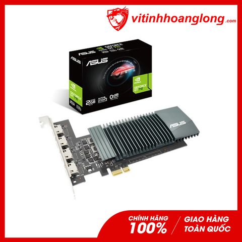  Card màn hình VGA Asus Geforce GT 710 4H Silent 2GB DDR5(GT710-4H-SL-2GD5) 