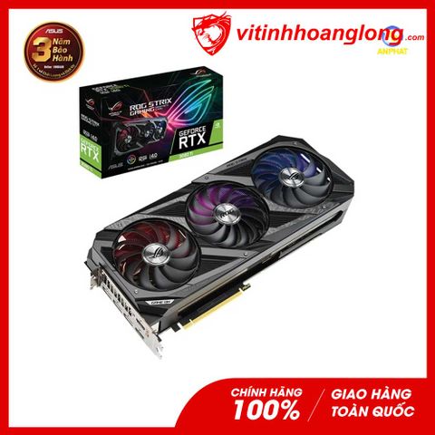  Card màn hình VGA Asus Geforce RTX 3080Ti Rog Strix Edition 12GB GDDR6X 