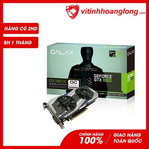  Card màn hình VGA Galax GTX 1060 3GB DDR5 Cũ 