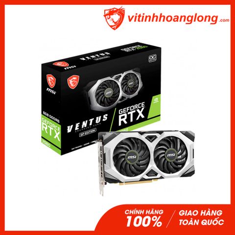  Card màn hình VGA Msi RTX 2060 6GB GDDR6 Ventus GP OC (GeForce RTX 2060 VENTUS GP OC) 