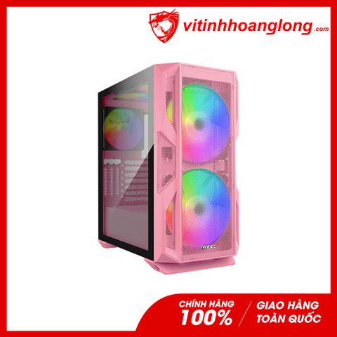  Vỏ Case máy tính Antec NX800 Pink (ATX, E-ATX) tặng kèm 3 fan 