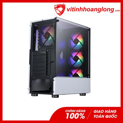  Vỏ Case máy tính Jetek Squid Game - R3 White (Tặng 3 Fan RGB) 