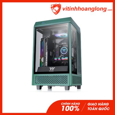  Vỏ Case máy tính Thermaltake TOWER 100 TG Racing Green/Mini ITX/2fan 