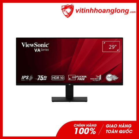  Màn hình máy tính ViewSonic 29 Inch VA2932-MHD, WFHD, IPS, 75Hz, 4ms 