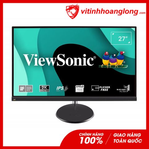  Màn hình máy tính ViewSonic 27 Inch VX2785-2K-MHDU 2K QHD IPS 75Hz 5ms 