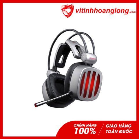  Tai nghe Xiberia S21U 7.1 Surround Gaming (Xám) 