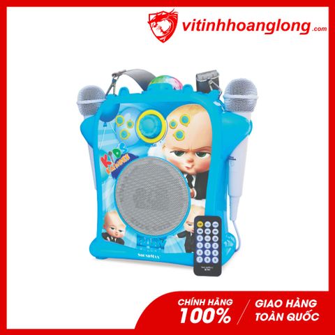  Loa Bluetooth Soundmax Kids (Xanh) 