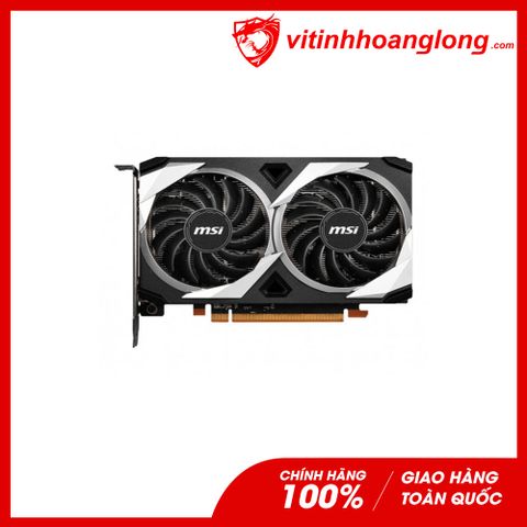  Card màn hình VGA Msi Radeon RX 6500 XT MECH 2X 4GB OC 2 Fan Cũ 