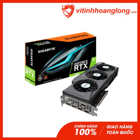  Card màn hình VGA Gigabyte Geforce RTX 3080 12GB GDDR6X Eagle 384 bit ( GV- N3080EAGLE- 12GD) 