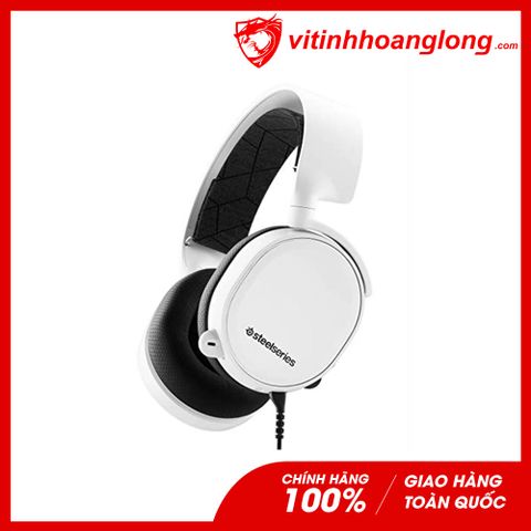  Tai nghe Steelseries Arctis 3 White-2019 Edition 