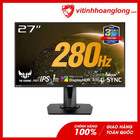  Màn hình máy tính Asus 27 Inch VG279QM FHD TUF Gaming IPS 280Hz 1ms HDR G-Sync 