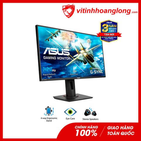  Màn hình máy tính Asus 27 Inch VG278Q FHD TN 144Hz 1ms G-Sync/Freesync Gaming 