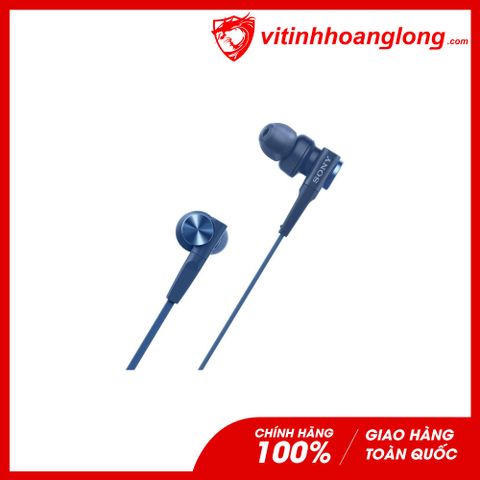  Tai nghe In ear Sony MDRXB55AP (Xanh dương) 