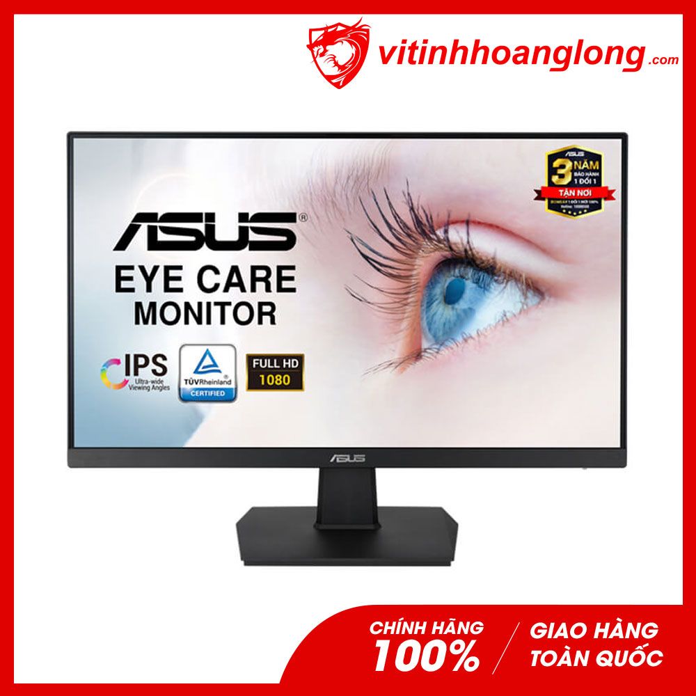 Màn hình máy tính Asus 27 Inch VA27EHE FHD IPS 75Hz 1ms Freesync Gaming