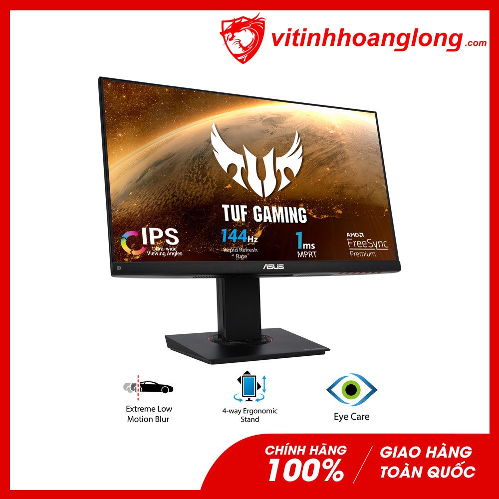 Màn hình máy tính Asus 24 Inch VG249Q TUF Gaming FHD IPS 144Hz 1ms Freesync