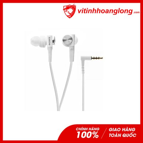  Tai nghe In ear Sony MDRXB55AP(Trắng) 