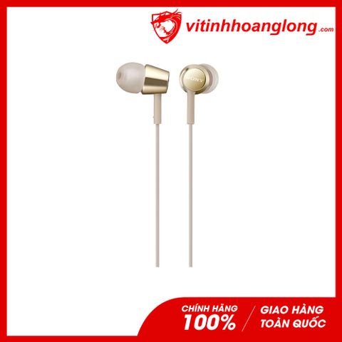  Tai nghe In ear Sony MDR-EX155AP (Vàng) 