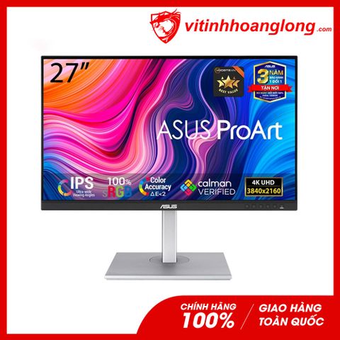  Màn hình máy tính Asus 27 Inch ProArt PA279CV 4K UHD IPS 60Hz, 5Ms 