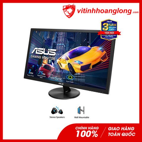  Màn hình máy tính Asus 24 Inch VP248H FHD TN 75Hz 1ms Freesync 