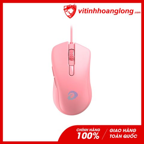  Chuột máy tính DareU EM908 Queen Pink RGB Gaming (Hồng) 