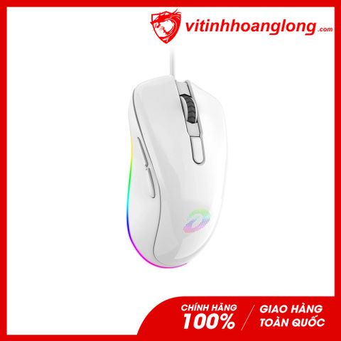  Chuột máy tính DareU EM908 Artic RGB(Trắng) 