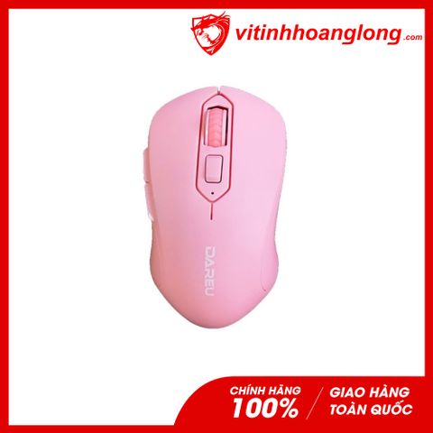  Chuột Văn phòng DareU LM115B SILENT DPI16000 (Hồng) 