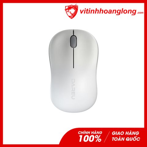  Chuột Văn phòng Wireless DareU LM106G (Trắng) 