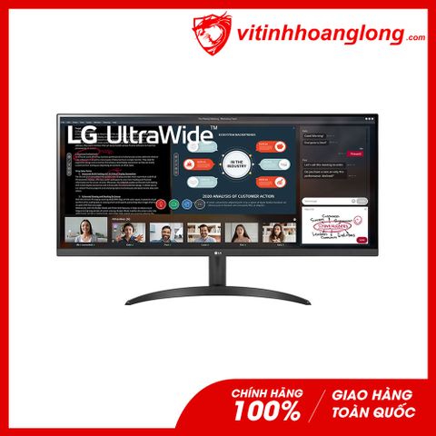  Màn hình máy tính LG 34 Inch 34WP500-B UltraWIDE FHD IPS HDR10 75hz 5ms sRGB 95% AMD FreeSync (34WP500-B.ATV) 