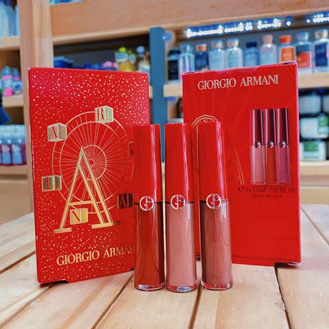 Góc Sephora | Set son mini Giorgio Armani Mini Lip Maestro 3 món