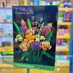 Bộ lắp ráp vườn hoa Flowers World - No.10029
