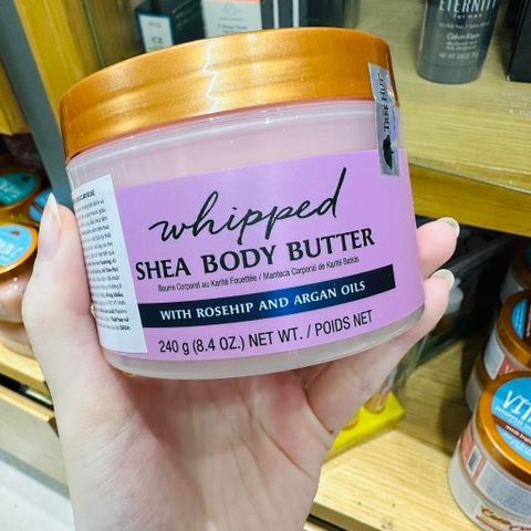 Bơ dưỡng thể Tree Hut Whipped Shea Body Butter MOROCCAN ROSE 240g