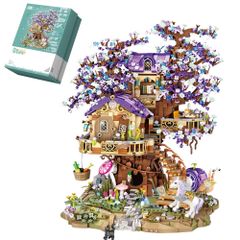 Bộ đồ chơi lắp ráp ngôi nhà tinh linh LOZ Mini Blocks 1065 Elf Tree House Building Kit - 3991 mảnh