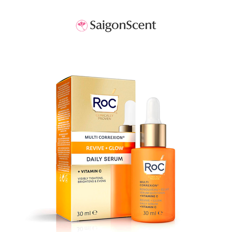 Tinh chất sáng da RoC Multi Correxion Revive + Glow Vitamin C Daily Serum 30mL