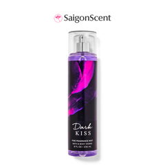 Xịt thơm toàn thân Bath & Body Works Body Mist DARK KISS 236mL